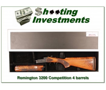 [SOLD] Remington 3200 Competition 4 barrel Skeet set!